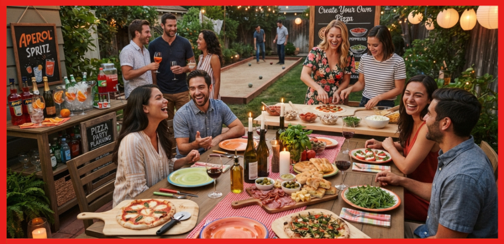 Pizza Party Planning Beyond Pizza