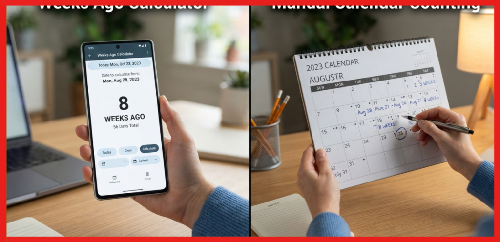 Calculator vs Manual Calendar