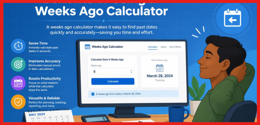  Weeks Ago Calculator